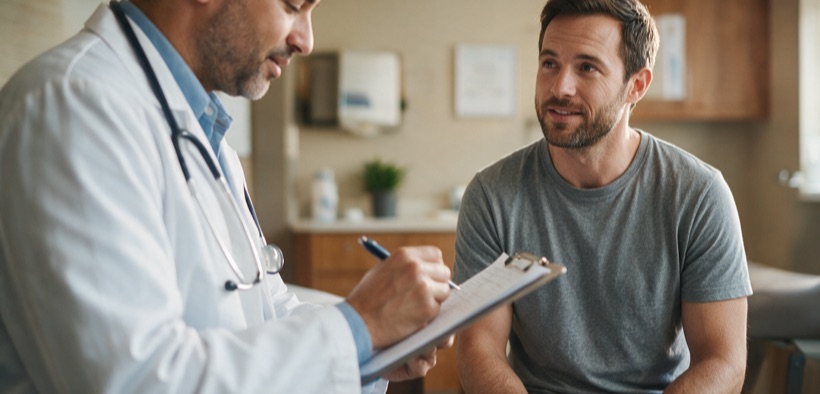 Il medico definisce il trattamento della disfunzione erettile.