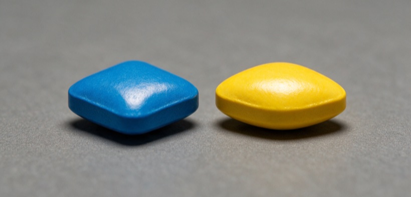 Viagra e Cialis a confronto: le due compresse.